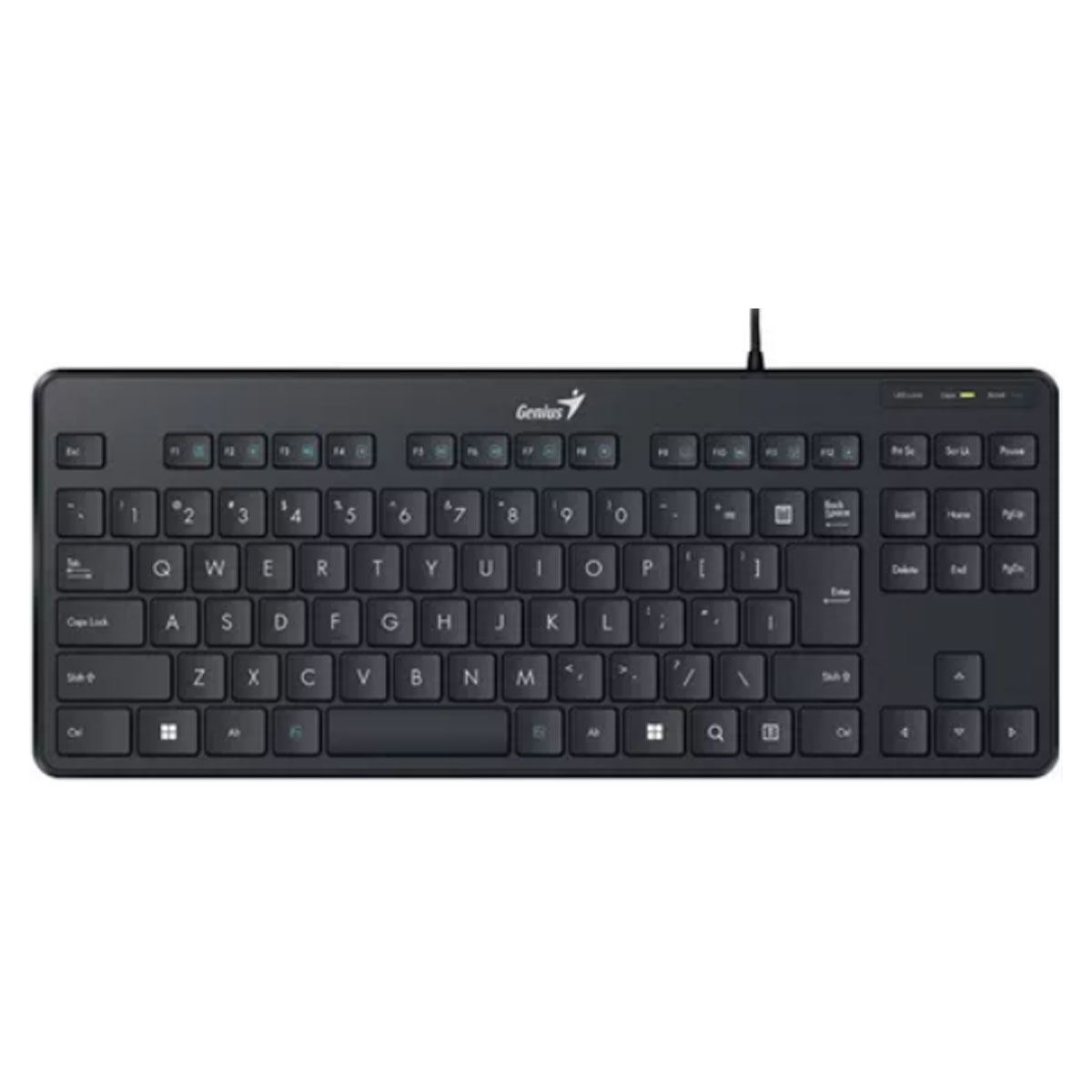 TECLADO GENIUS TKL LUXEMATE 110 USB MULTIMEDIA SP BLACK