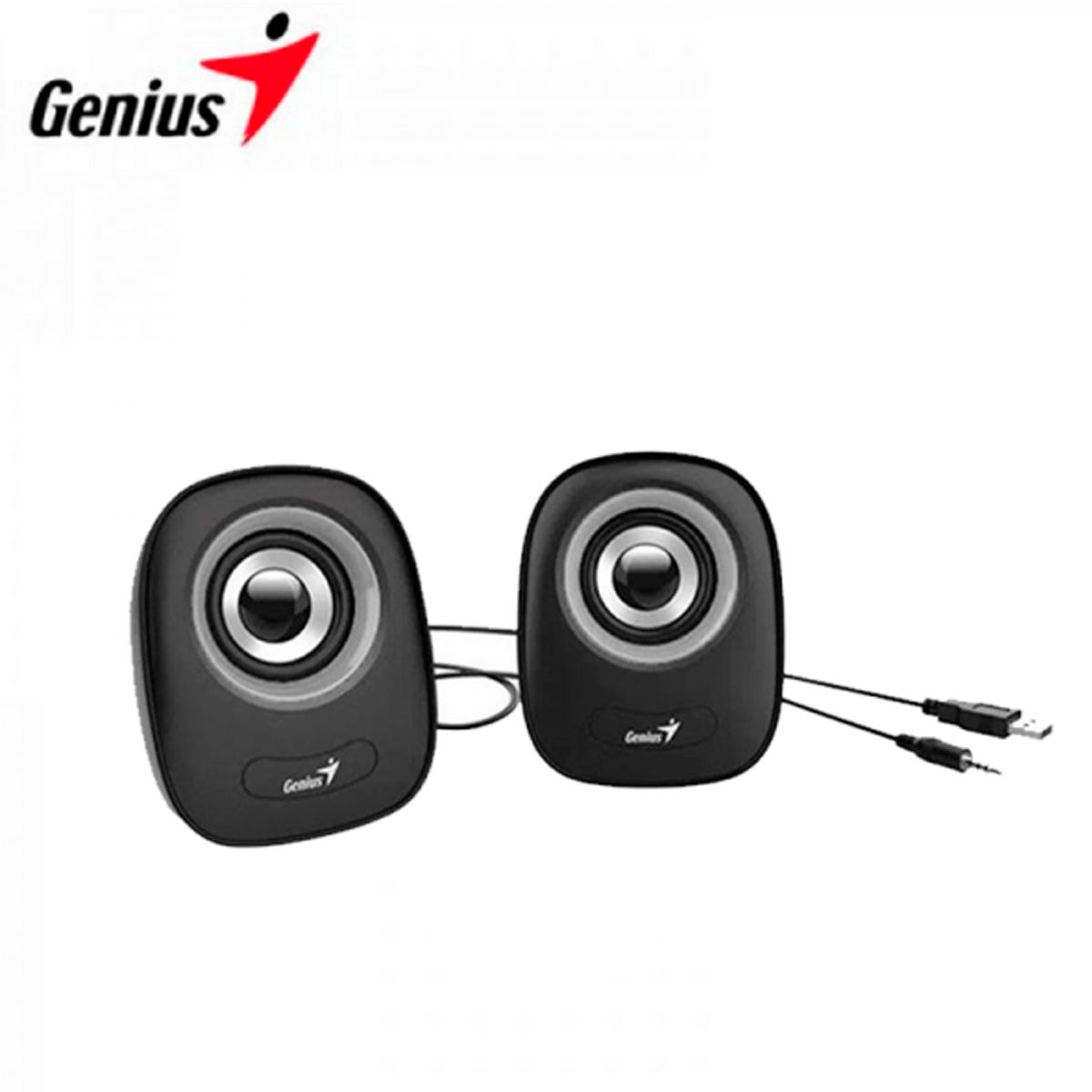 PARLANTE GENIUS SP-Q160 USB POWER 6W GRIS HIERRO