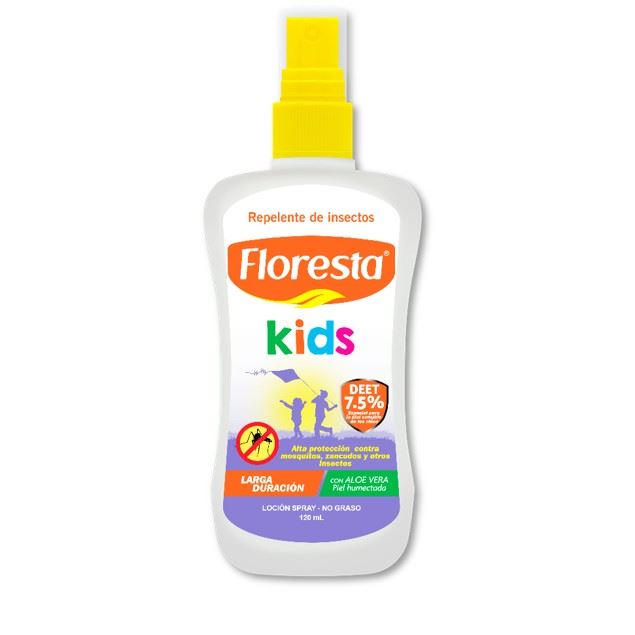 Repelente Floresta Kids Loción - Frasco 120 ML