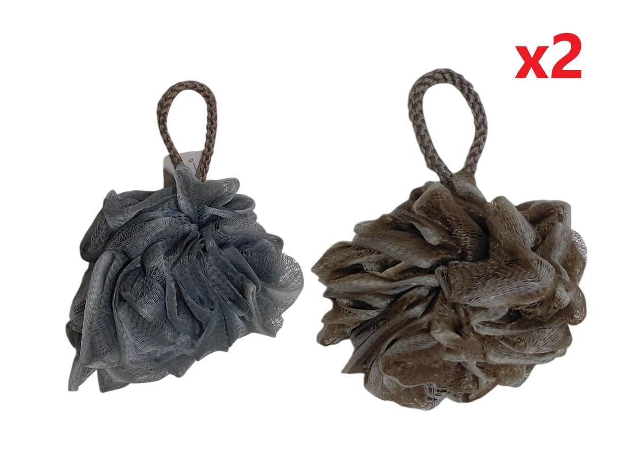 2 ESPONJAS PARA BAÑO GRUESO