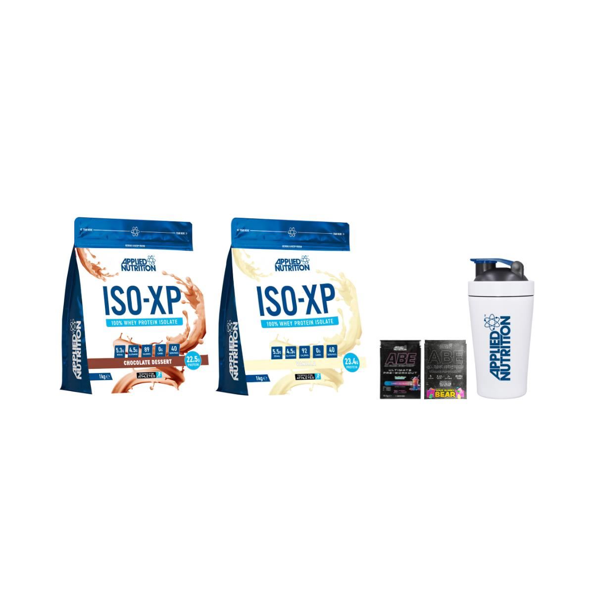 Pack de 2 Proteínas Aisladas ISO-XP 1 kg. c/u