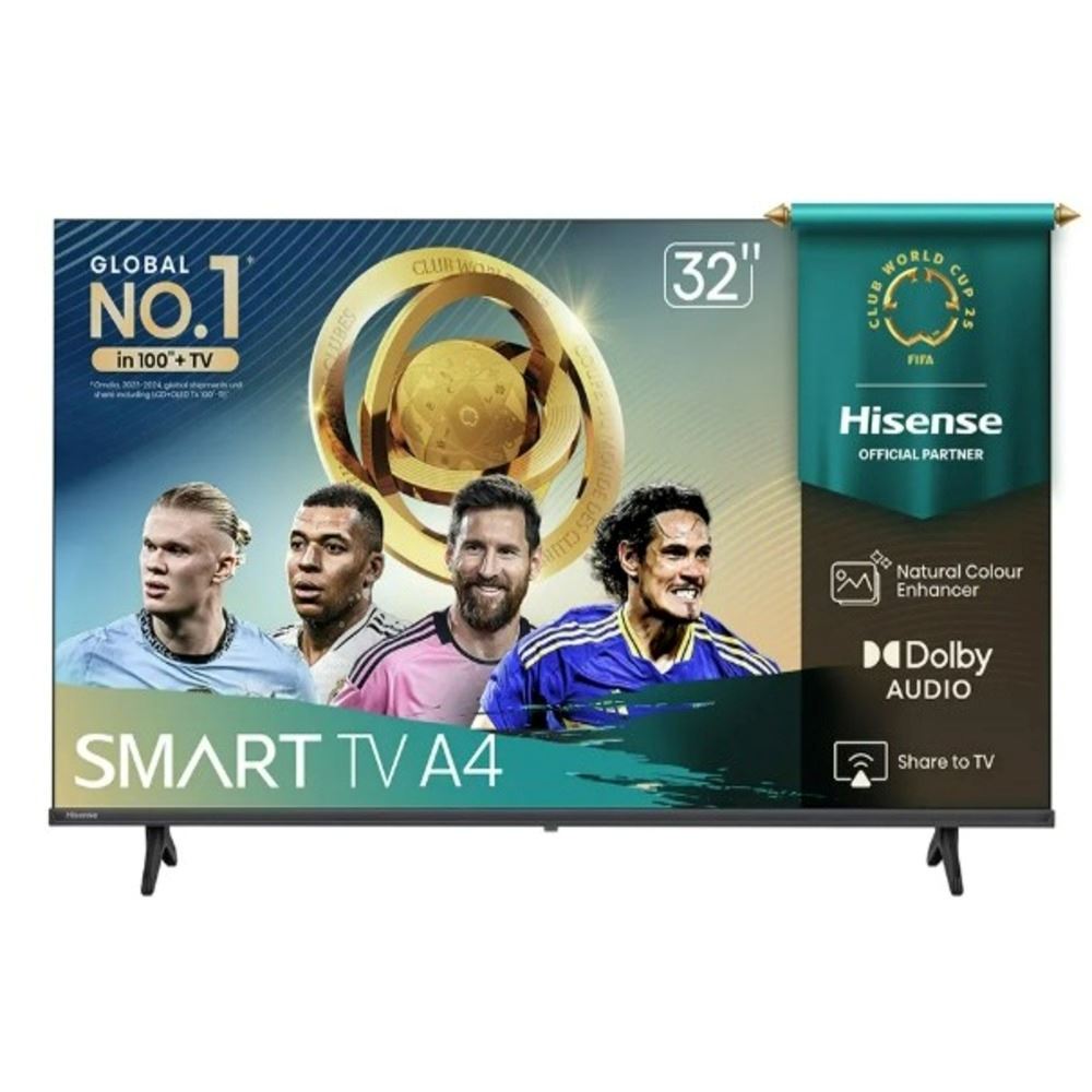 Televisor Hisense Led 32" Smart HD VIDAA 32A4NV (2025)