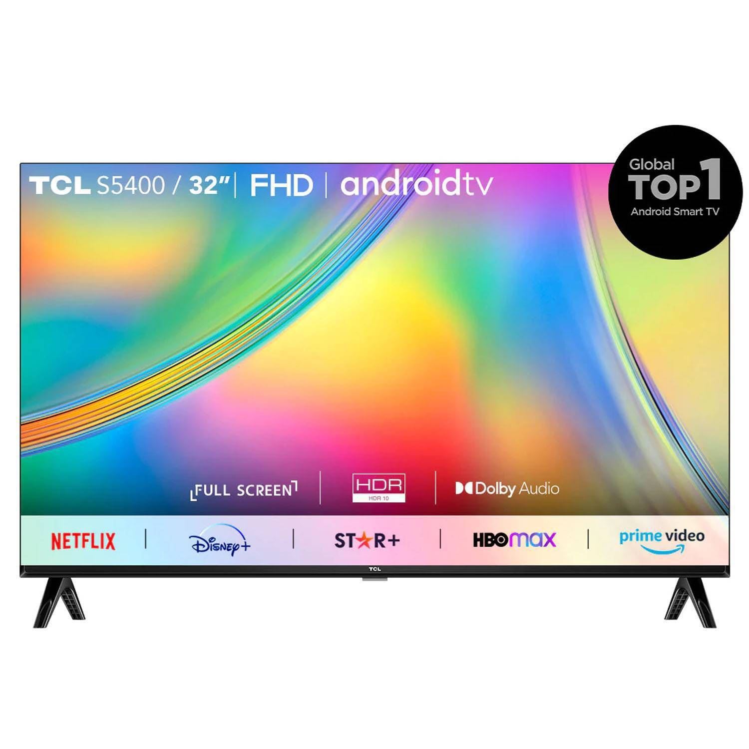 TV TCL 32 Pulgadas 81 cm 32S5400AF FHD LED Smart TV Android