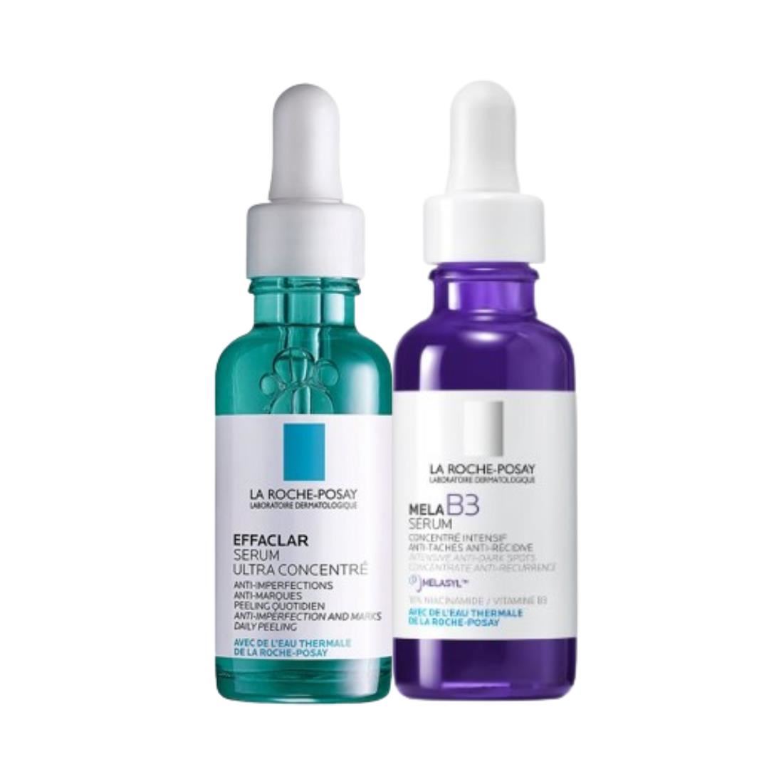 La Roche Posay Duo de Tratamiento - Serum antimanchas y antiacné