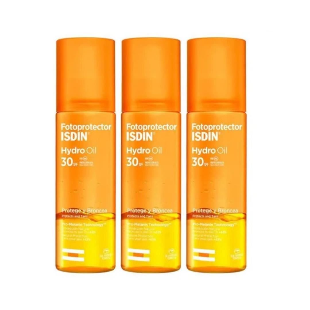 Trio Protege y Broncea Loción Hydrooil