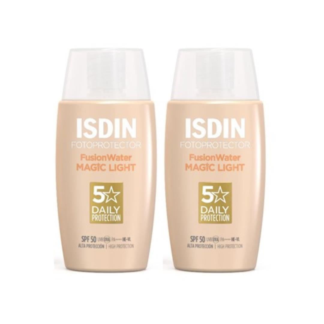 Duo Isdin Fotoprotector Fusion Water Magic Light SPF50 50ml