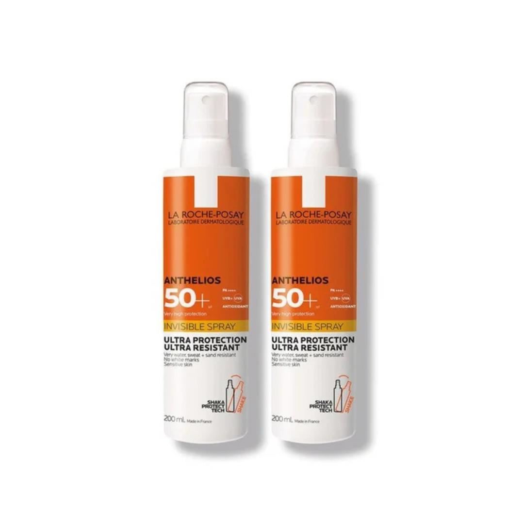Duo Protector Solar Corporal Anthelios Spray Invisible FPS 50+ 200ml bloqueador