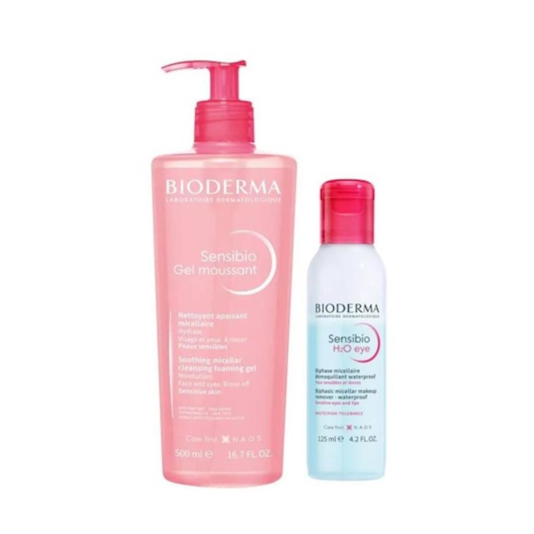 Bioderma Rutina Sensibio Desmaquillante + Limpieza Facial Total