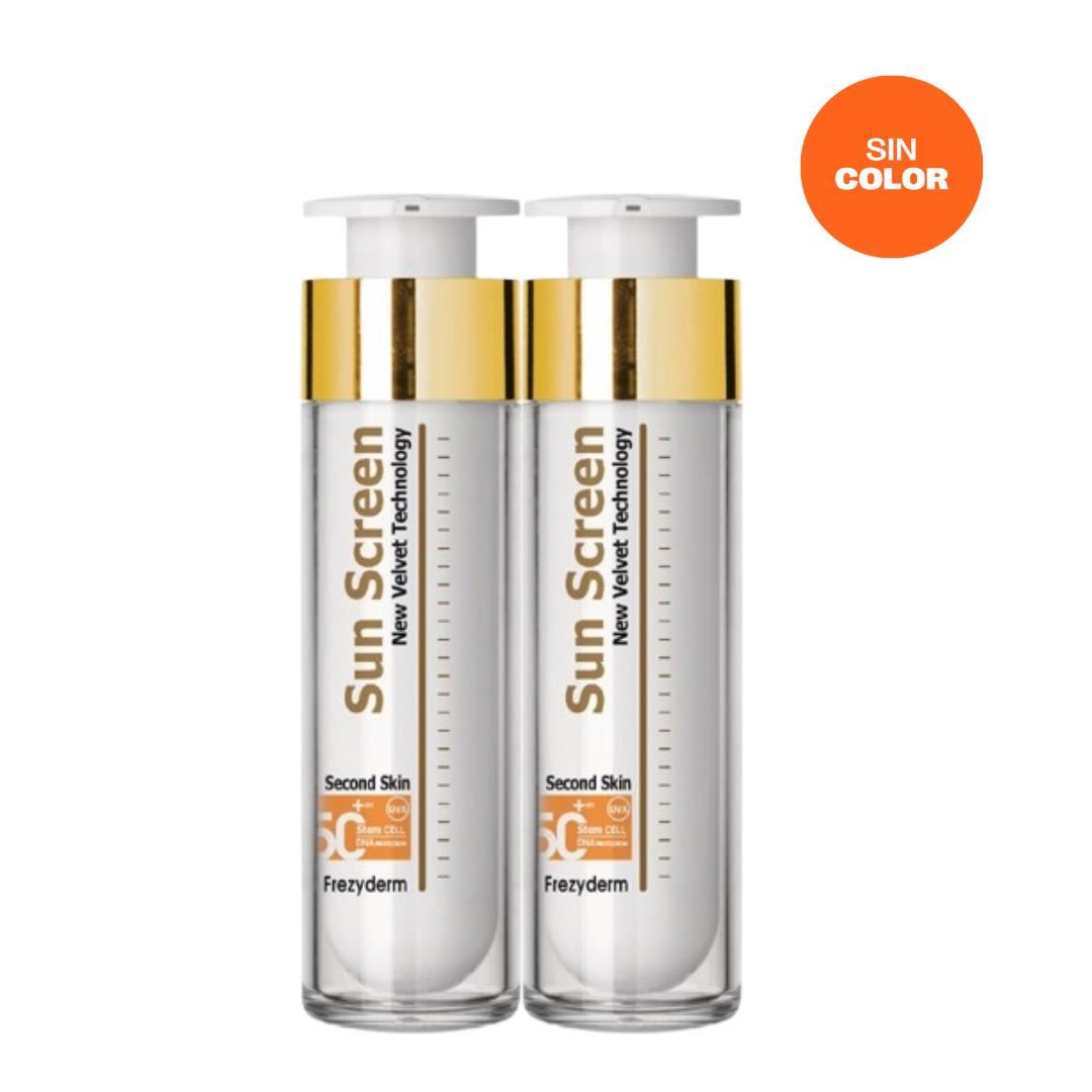 Dúo Frezyderm Sun Screen Velvet Sin Color