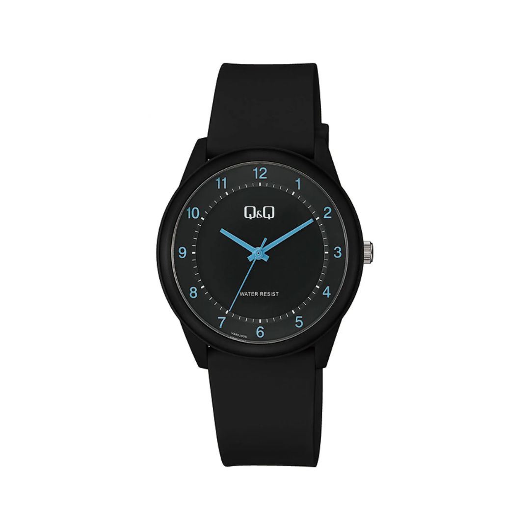 Reloj Q&Q Hombre Color Negro Acuático y Deportivo Resistente al Agua - Ideal para Regalar