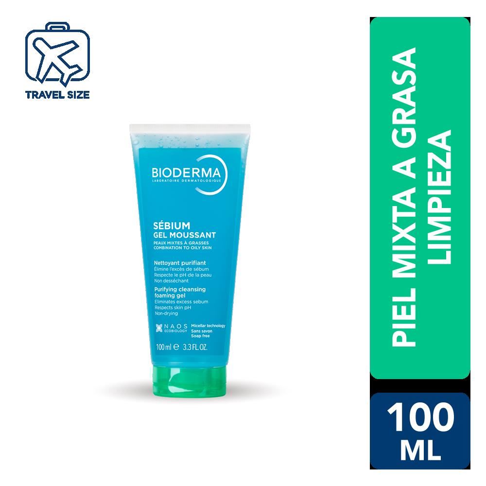 Gel Limpiador Bioderma Sébium Gel Moussant 100ml
