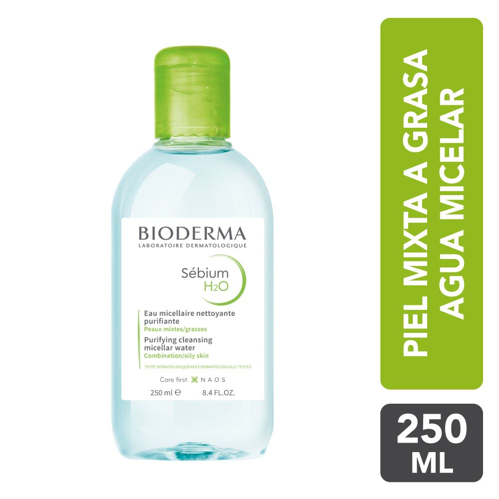 Agua Micelar Bioderma Sébium H2O 250ml