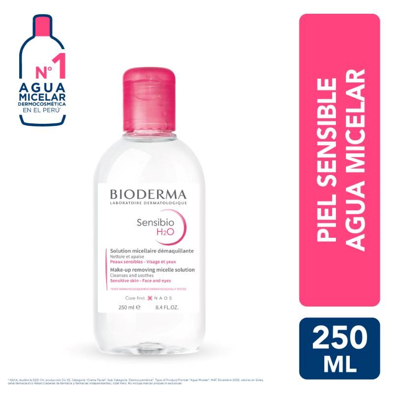 Agua Micelar Bioderma Sensibio H2O 250ml
