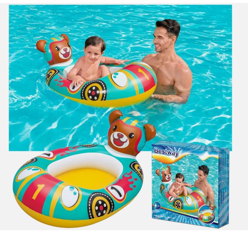 BOTE RECREATIVO PARA BEBES BESTWAY