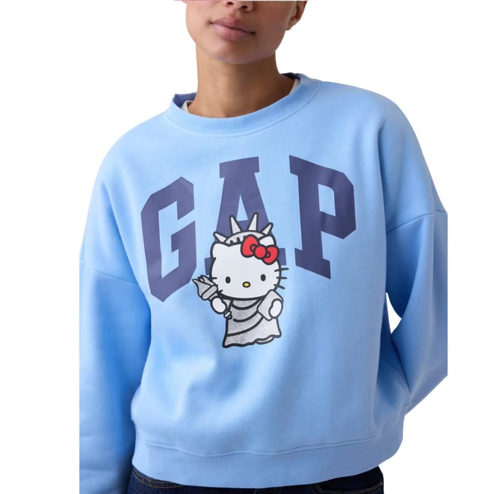 POLERA GAP LOGO WEDGE HELLO KITTY T-M