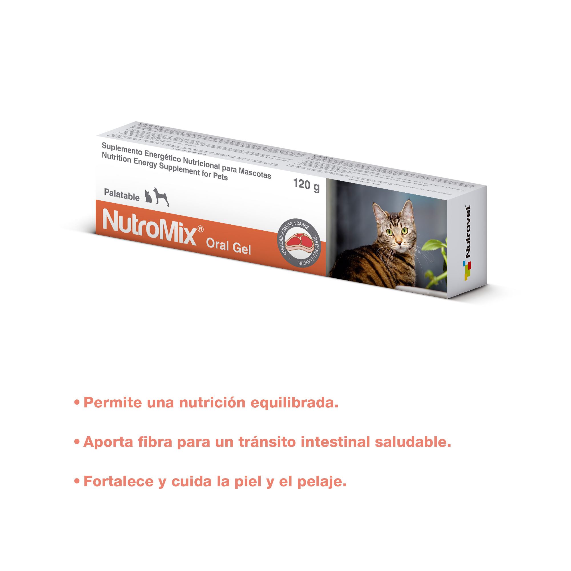 VITAMINA SUPLEMENTO PARA PERROS Y GATOS NUTROMIX X 120 G