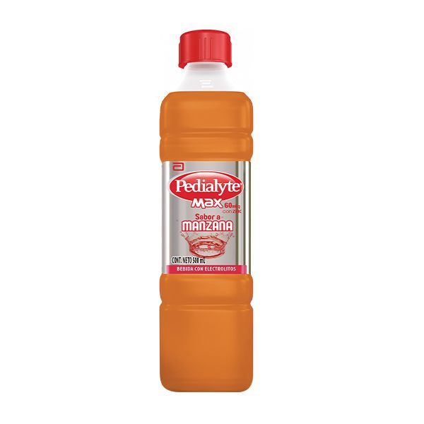Pedialyte 60 Sabor Manzana - Frasco 500 ML