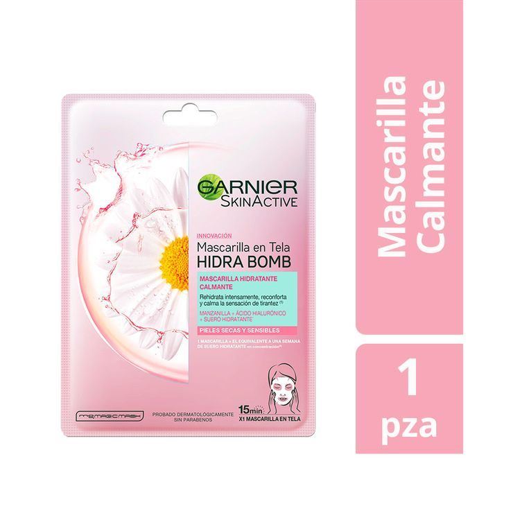 Garnier Mascarilla Manzanilla Rosado - Unidad 1 UN