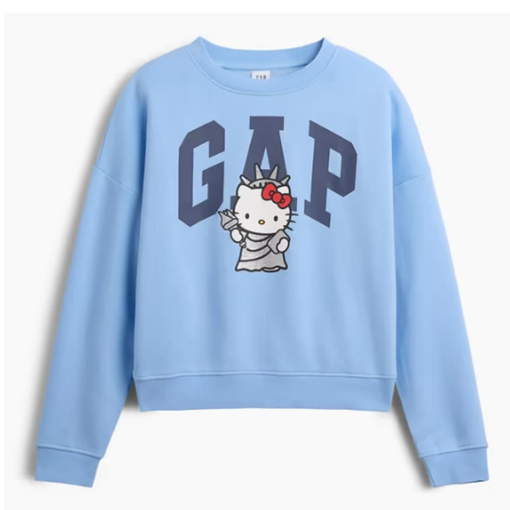 POLERA GAP LOGO WEDGE HELLO KITTY T-L