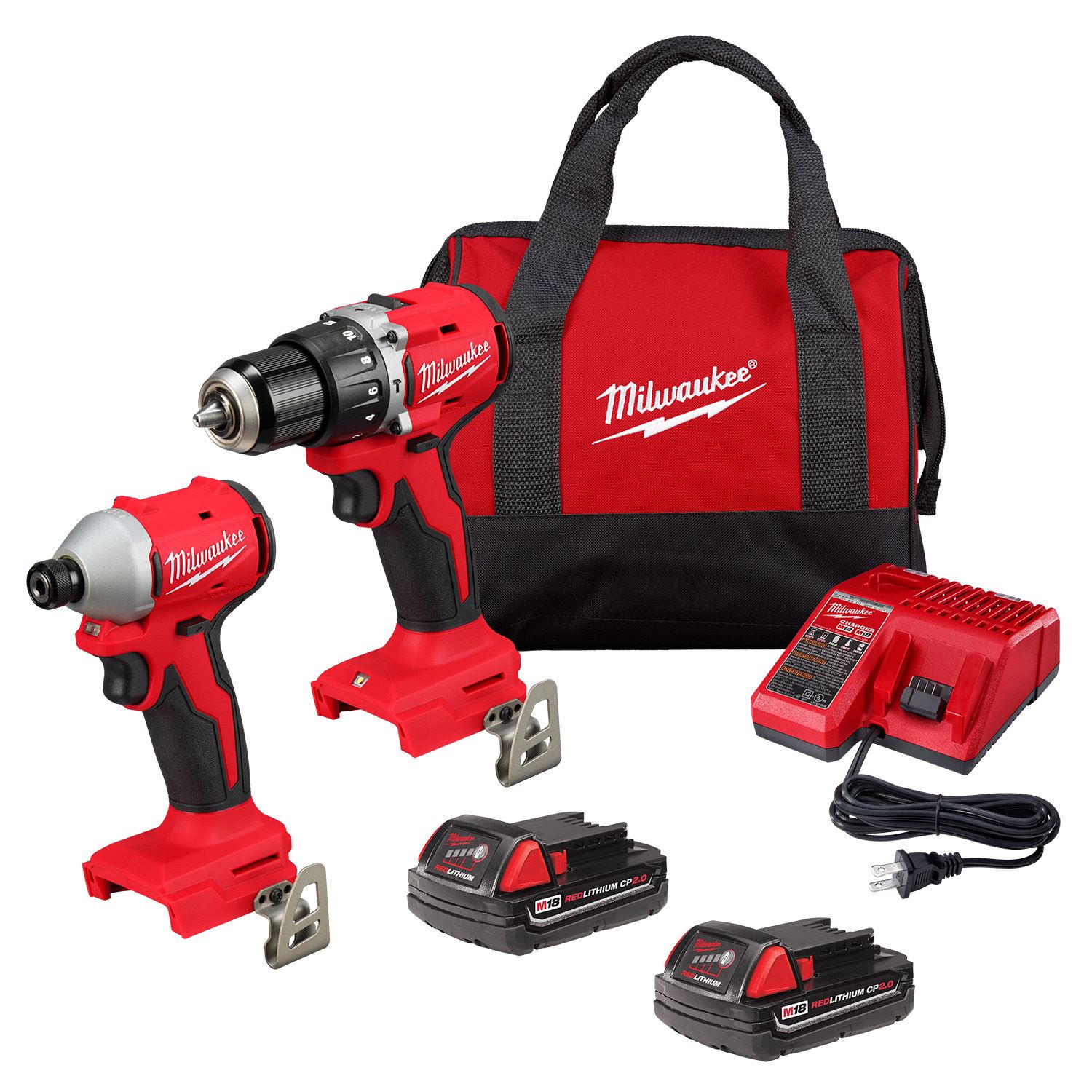 Combo Taladro y Atornillador de impacto industrial M18 3610-259