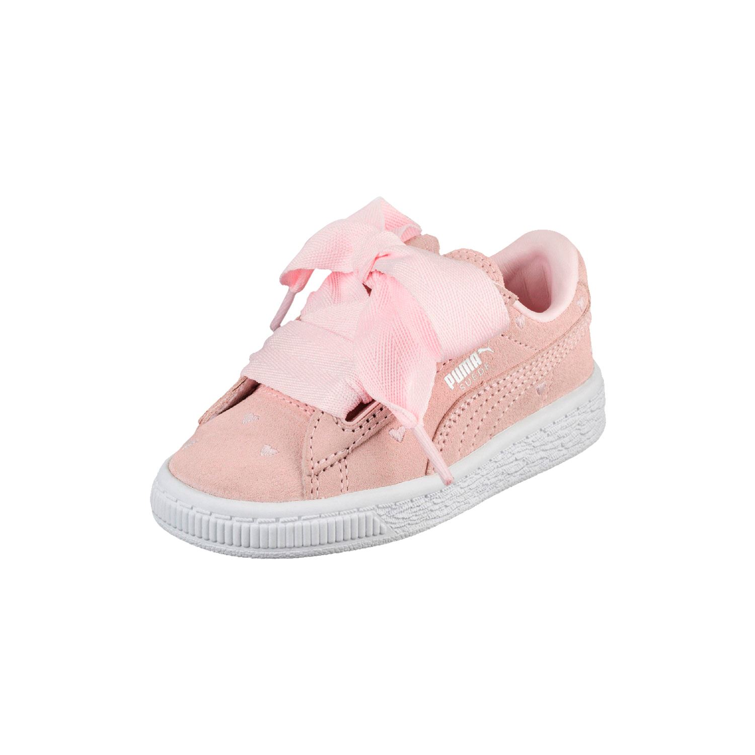 puma suede heart niña