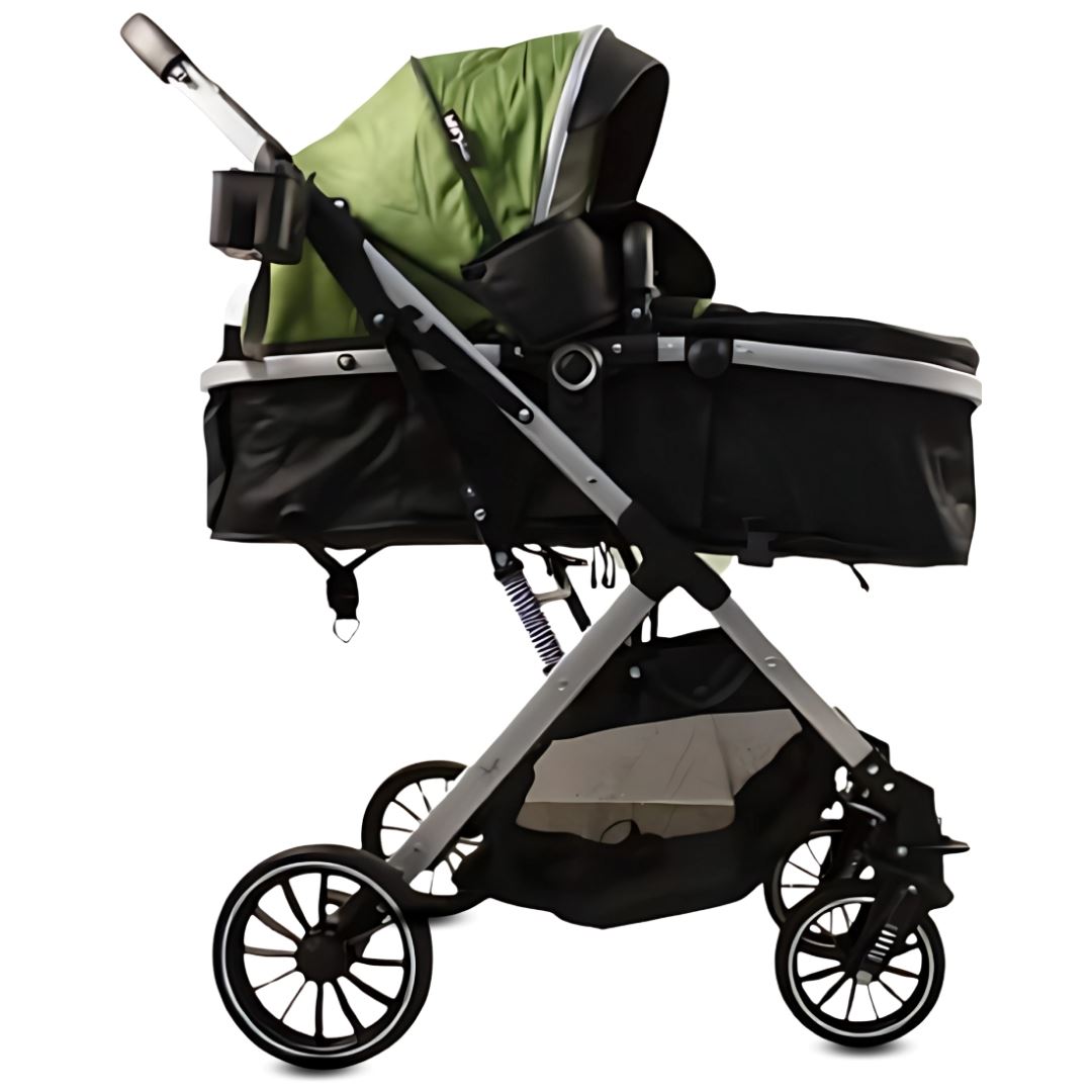 Coche Moisés de Lujo «IBIZA» Edición Limitada Green