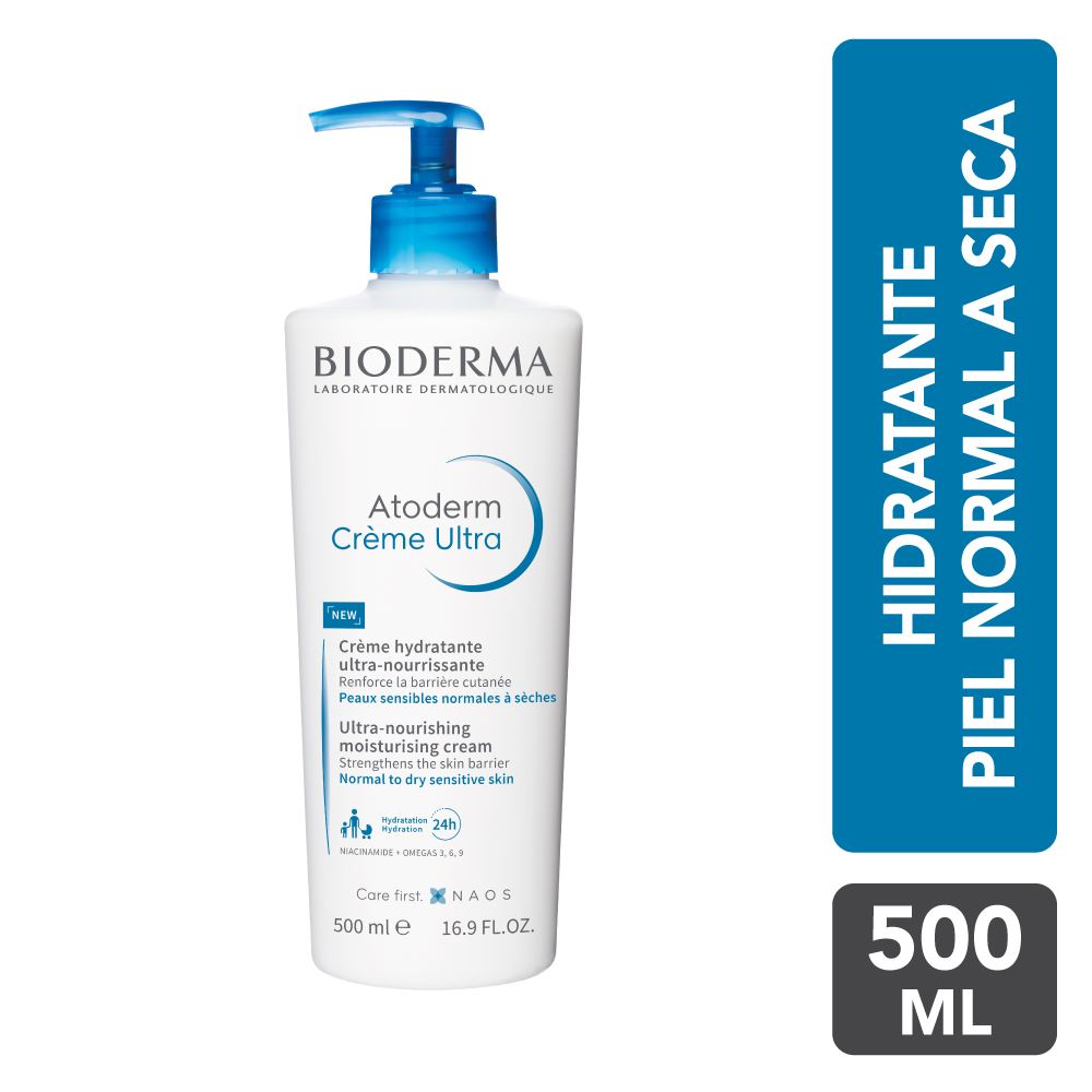 Crema Corporal Bioderma Atoderm Creme Ultra 500ml