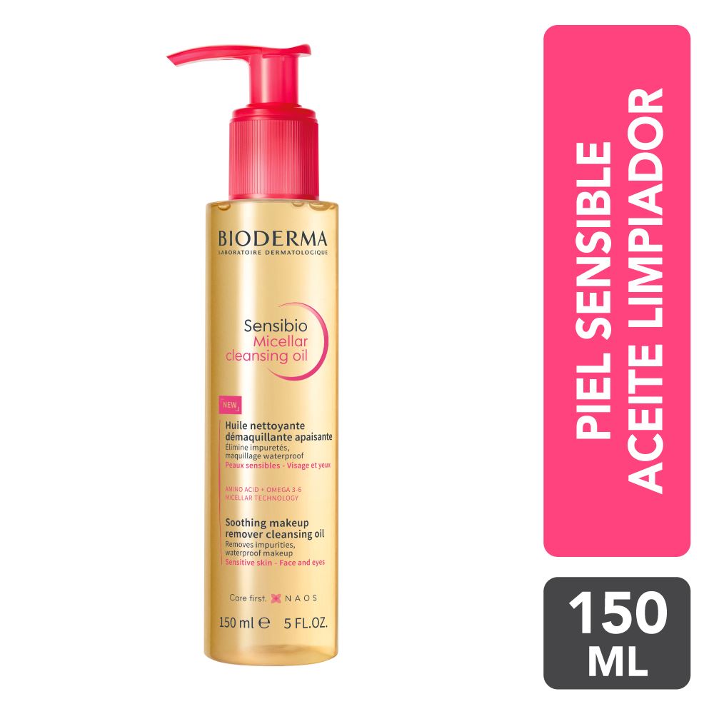 Aceite Limpiador Bioderma Sensibio Micellar Cleansing Oil 150ml