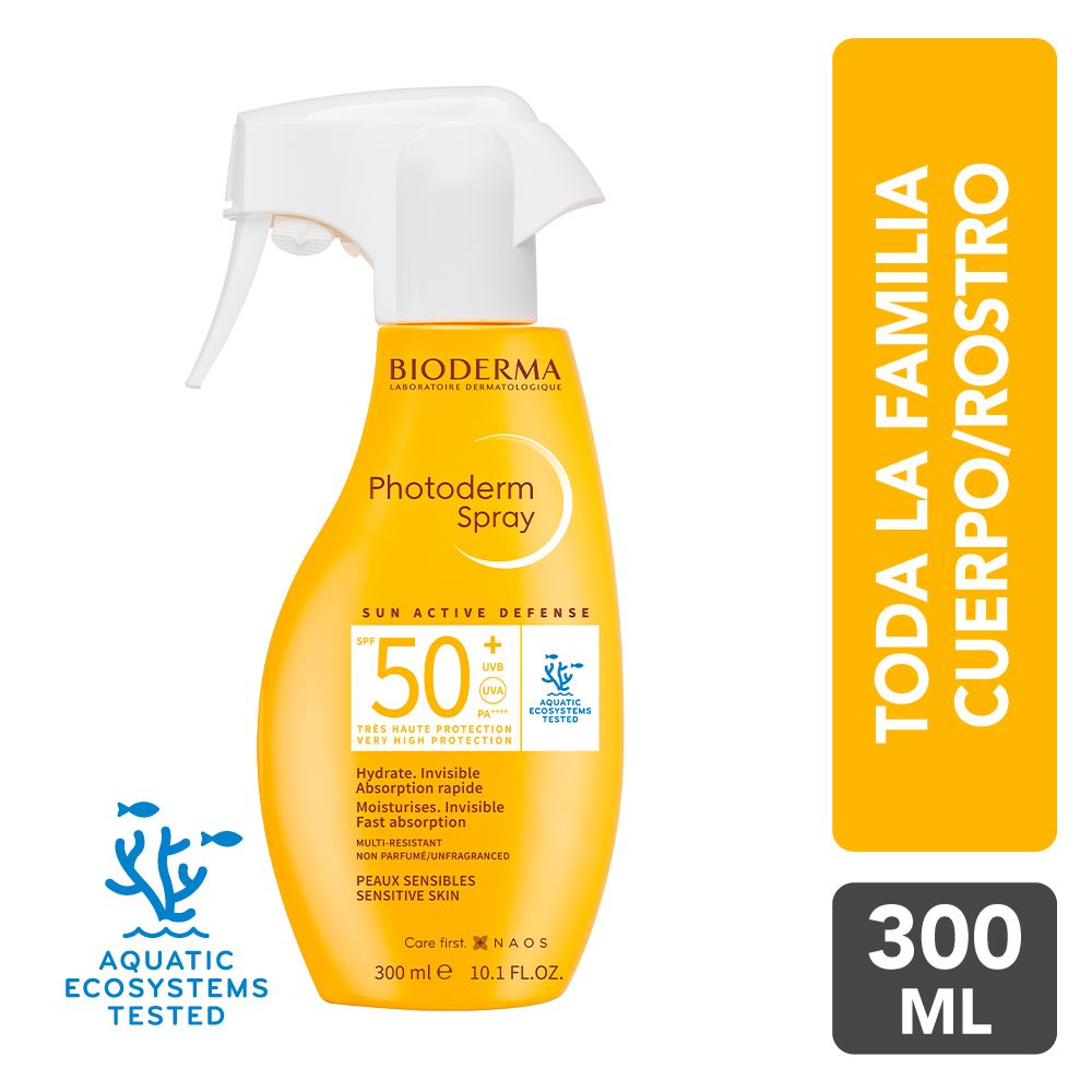Protector Solar Bioderma Photoderm Family Spray Spf50+ 300ml - 28558F