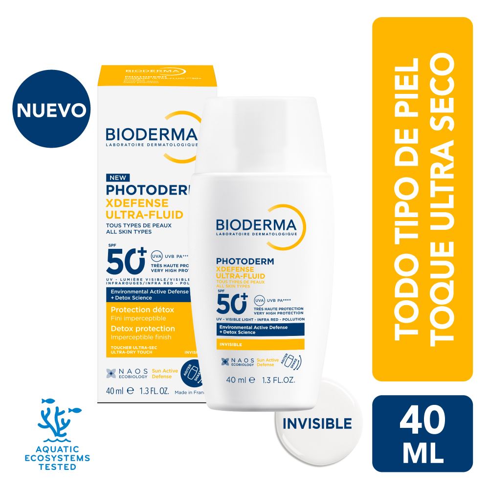 Protector Solar Bioderma Photoderm Xdefense Ultra-Fluido Spf50+ 40ml