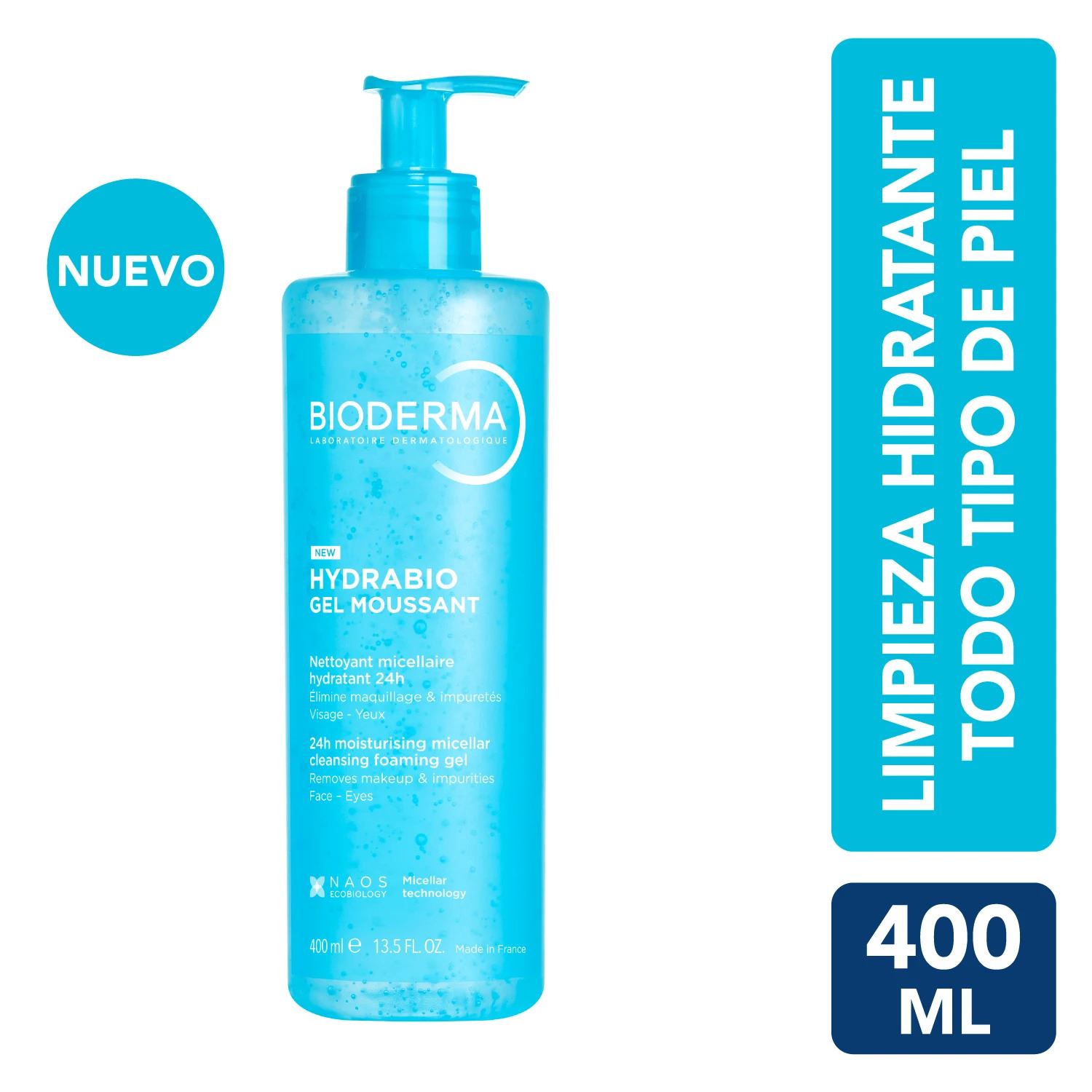 Bioderma Hydrabio Gel Moussant 400ml