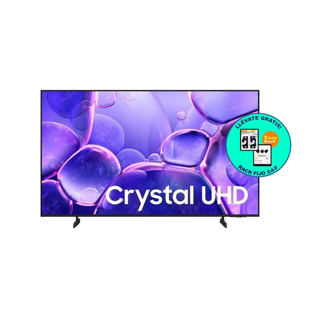 TELEVISOR SAMSUNG CRYSTAL UHD 55" UHD 4K SMART TV UN55U8000FGXPE + RACK FIJO C4-F GRATIS