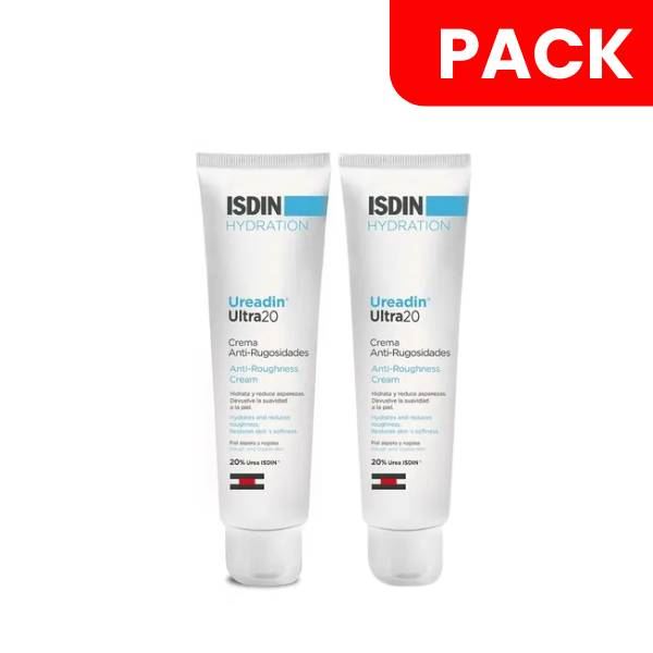 Dúo Pack Isdin Ureadin Ultra 20 Crema - Frasco 100 ML