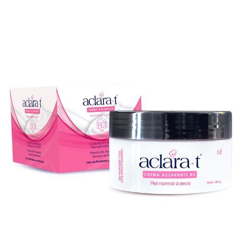 Aclara-T Crema Aclarante B3 Piel Normal - Pote 100 G