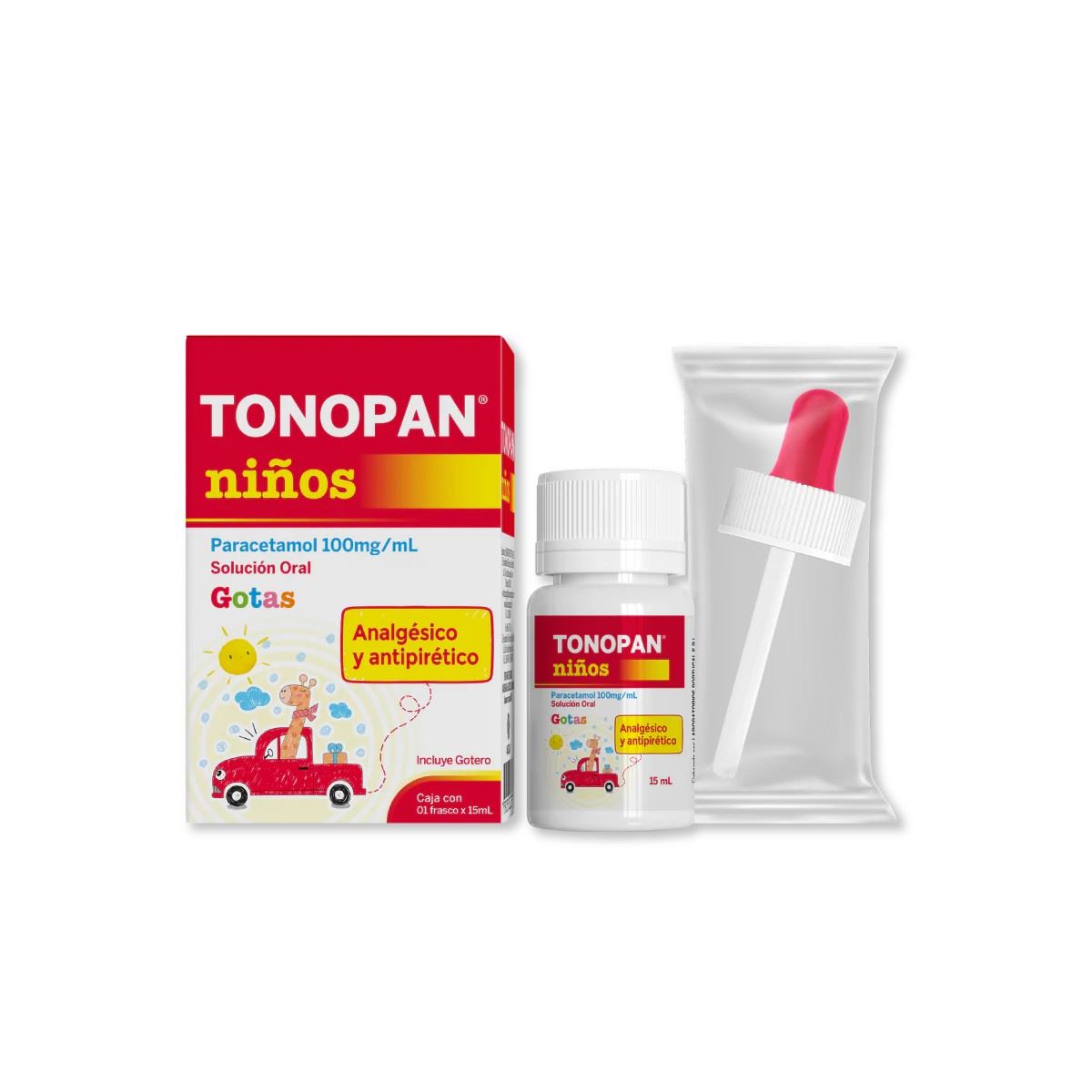 Tonopan Niños Gotas - Frasco 15 Ml