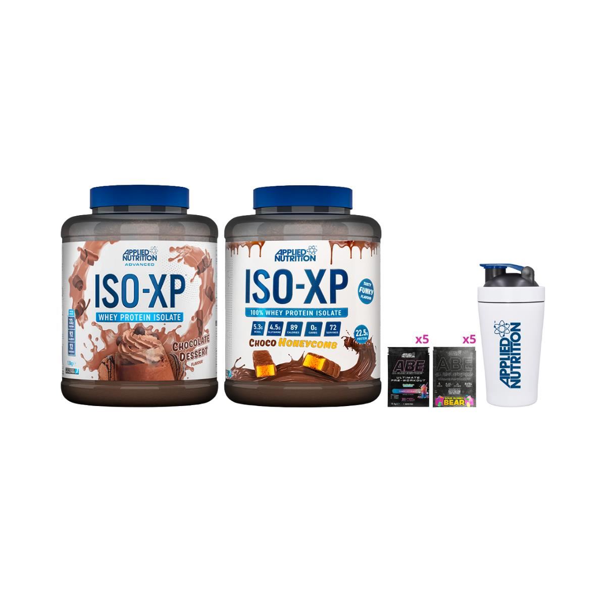 Pack de 2 Proteínas Aisladas ISO-XP 1.8 kg. c/u