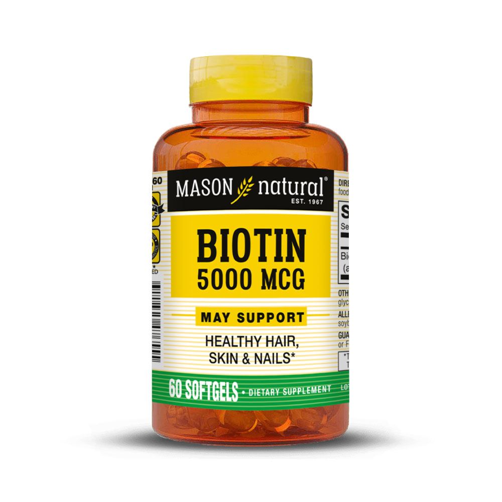 Súper Biotina 5000 MCG - Frasco 60 UN