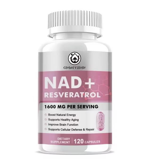Suplemento Nad+ Con Resveratrol 1600mg
