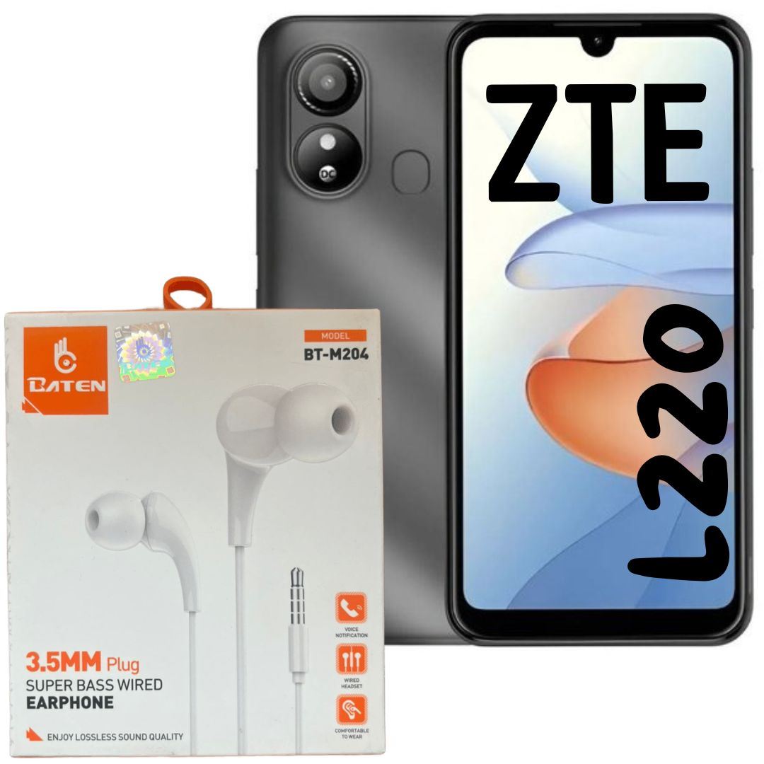 ZTE Blade L220 32GB 1GB NEGRO + AUDIFONOS BATEN