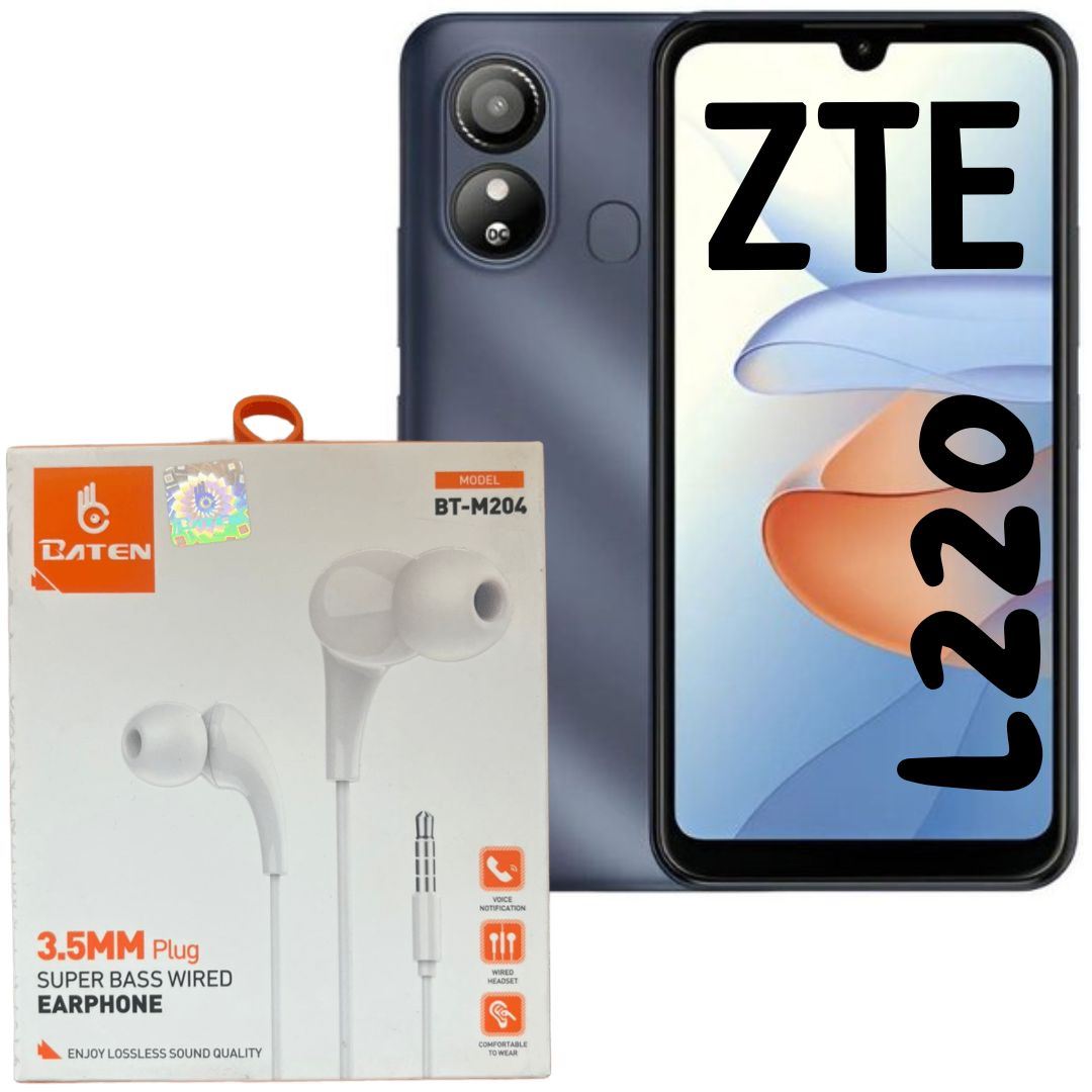 ZTE Blade L220 32GB 1GB AZUL + AUDIFONOS BATEN