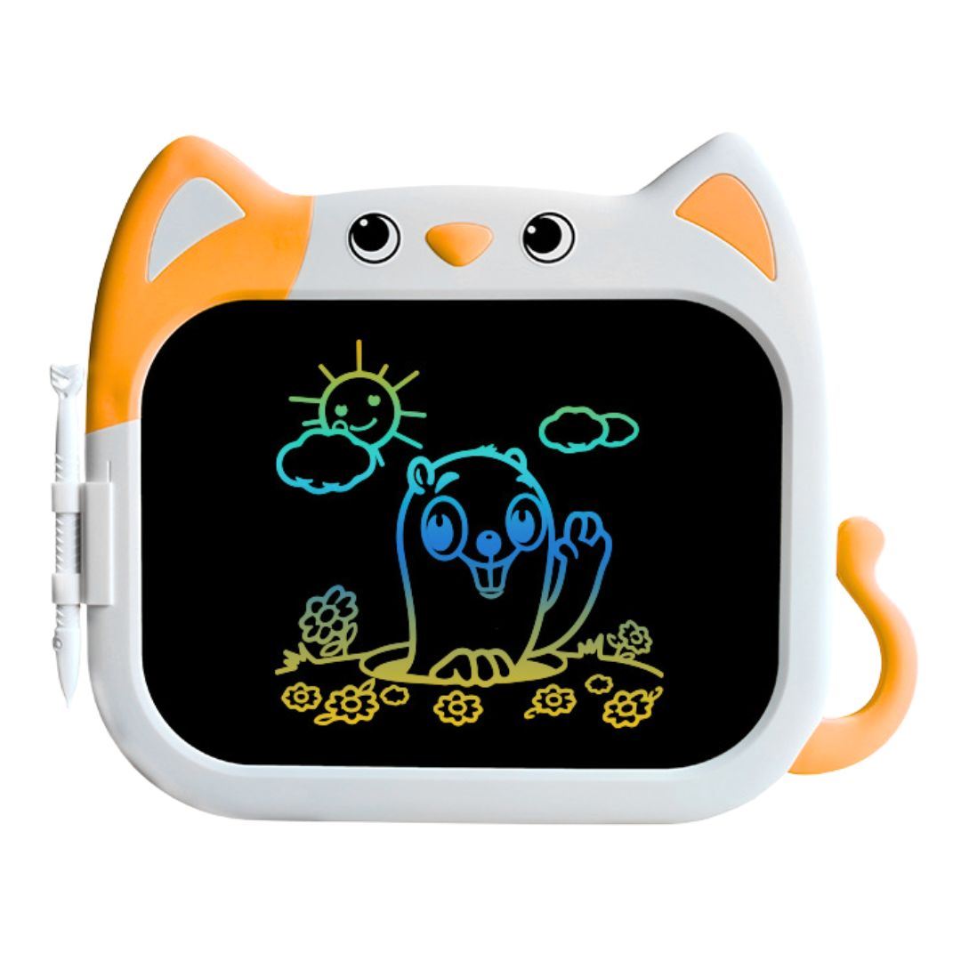 Tableta de Escritura LCD 10” Infantil con Diseño de Gato