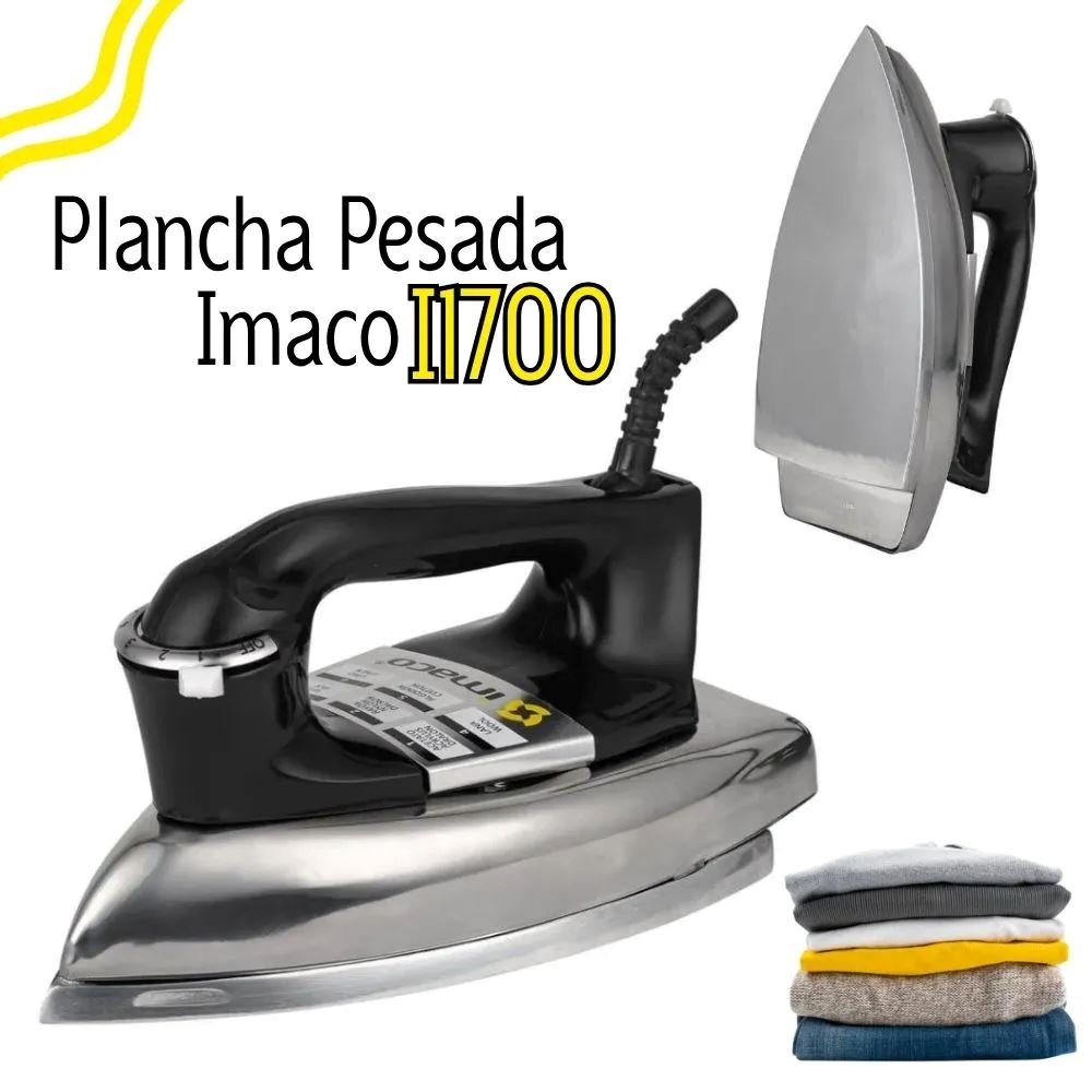 Plancha Seca Imaco I1700 Negro