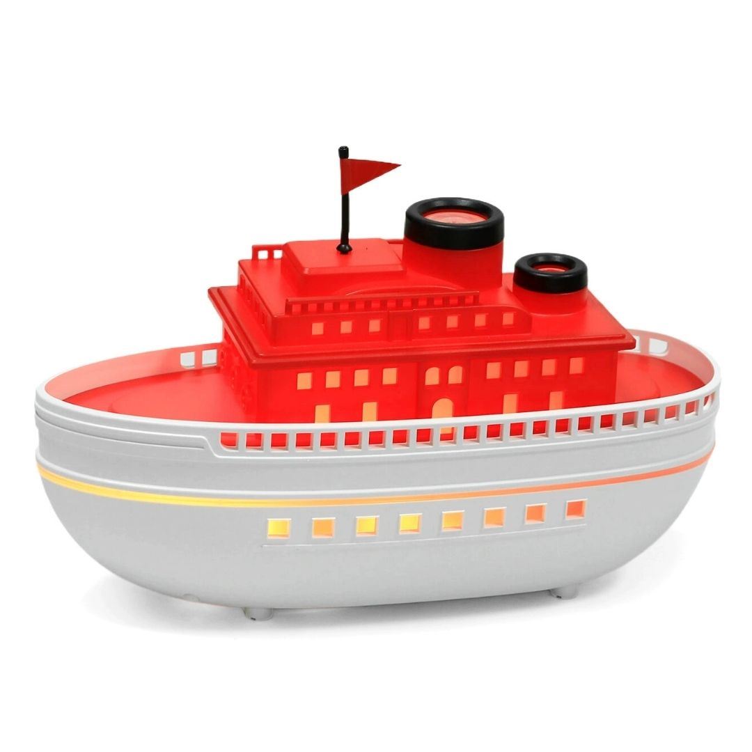 Difusor de Aroma Ultrasónico Barco 300ml con Luces LED y Temporizador