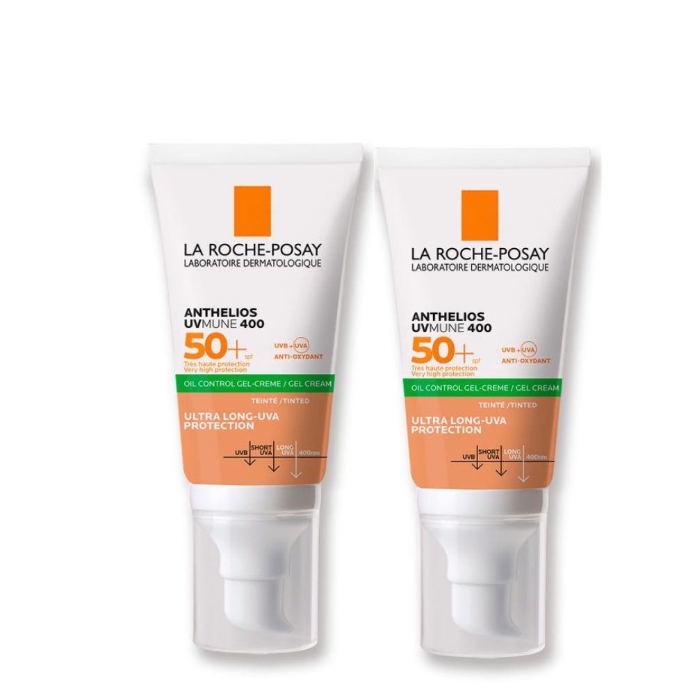 Duo LRP  Anthelios Xl 50+ Gel Crema Toque Seco C/Color