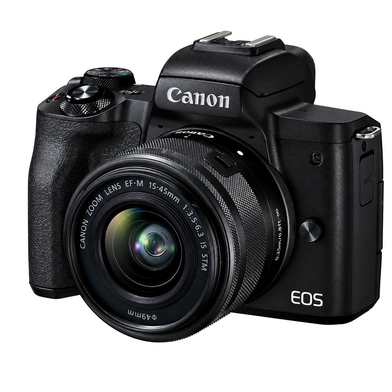 Cámara Mirrorless Canon EOS M50 Mark II 24.1 MP + Lente EF-M 15-45mm IS STM