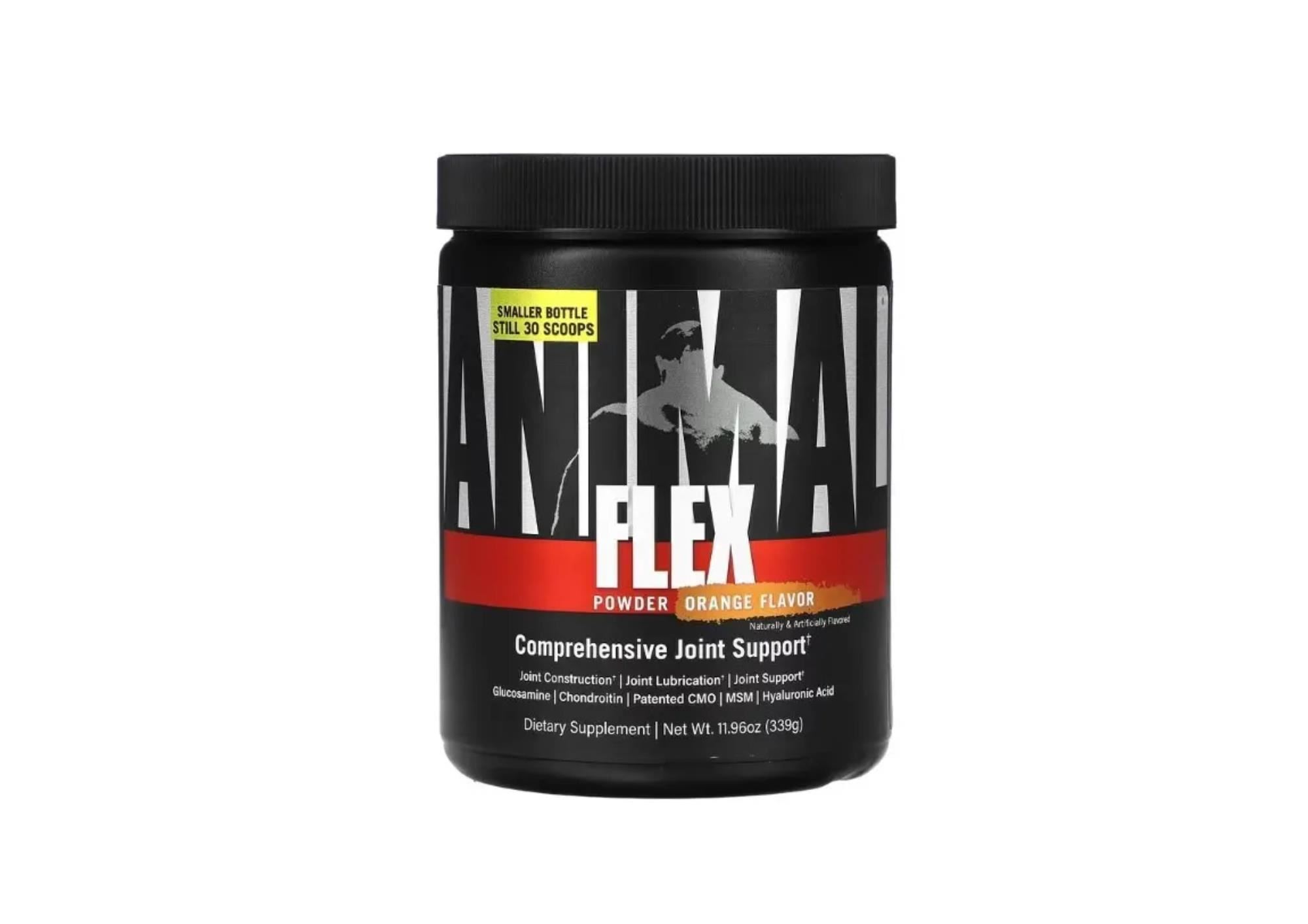 Animal Flex, Colágeno Glucosamina Msm Condroitina Sabor Orange