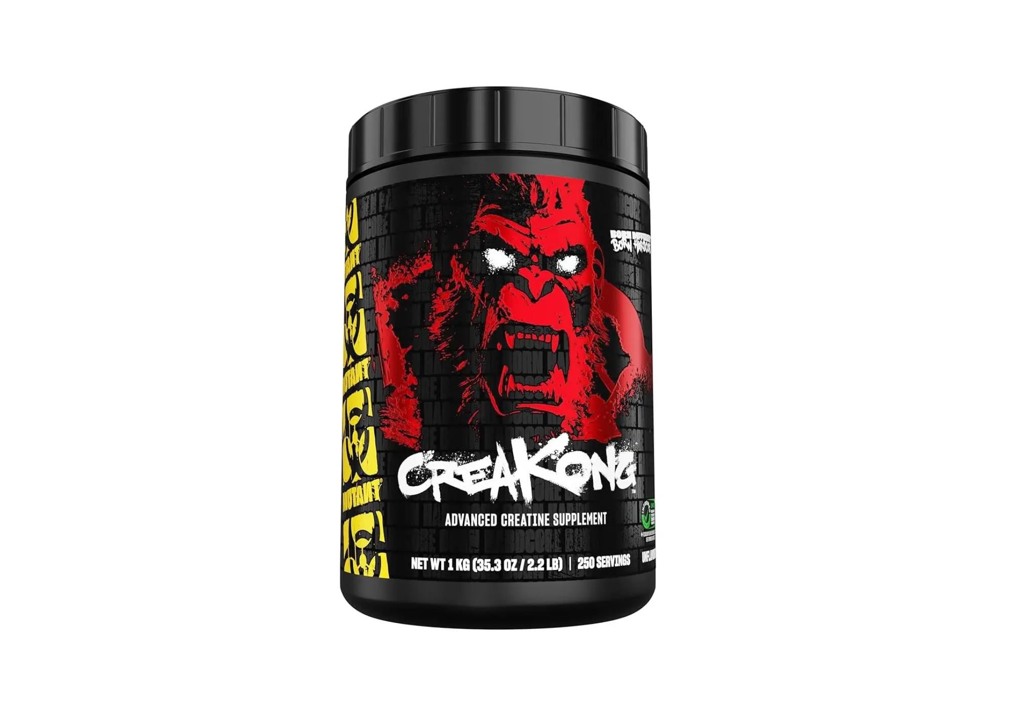 3 CREATINAS EN 1 CREAKONG MUTANT CREATINA 1KG