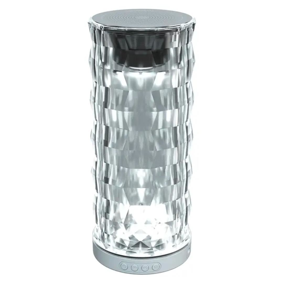 Parlante de Cristal Bluetooth 4 Luces de Color SEISA YXN3 Sonido 360°