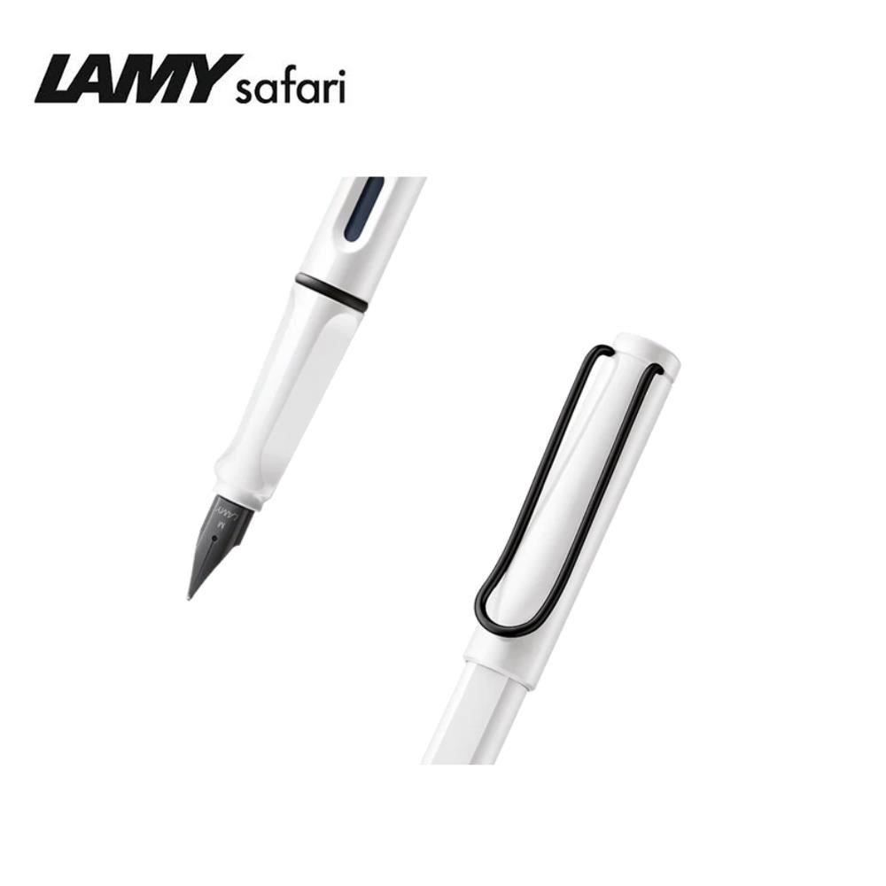 Pluma Safari M 90s blanco-negro