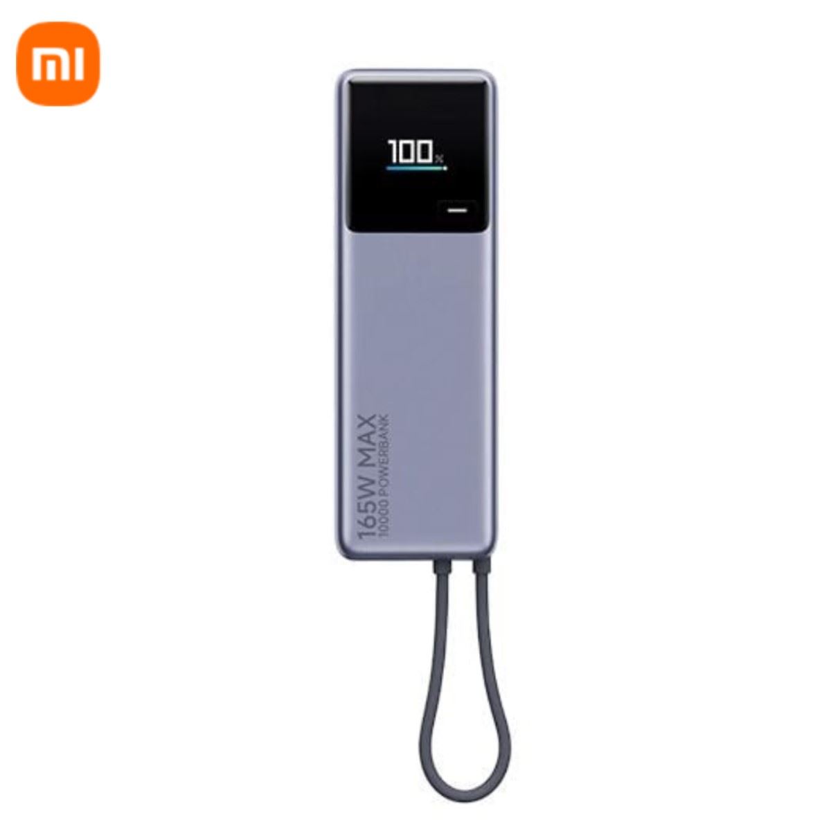 Power Bank Xiaomi 165W 10000mah Cable Integrado para Laptop y Smartphone